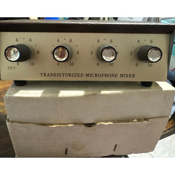Midland Transistorized Microphone Mixer Model 22-250 - Picture 1 of 3